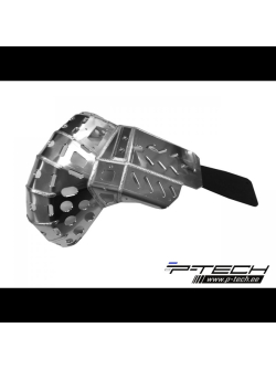 P-TECH (PK003) Skid plate with exhaust pipe guard and plastic bottom for Sherco SER 250 300 2014 - 2019