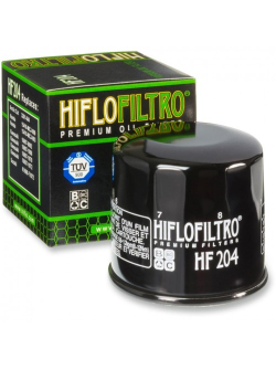 HIFLOFILTRO OIL FILTER SPIN-ON REPLACEMENT CARTRIDGE BLACK HF204