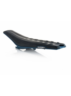 ACERBIS X-SEATS - HARD - HUSQVARNA FC 250-350-450 16/18 + FE 250+350+450+501 17/19 + TC125 16/18 + TC250 17/18 + TE 125-250-300 17/19 (BLACK * BLUE) AC 0021879.