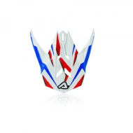 ACERBIS REPLACEMENT VISOR SCRATCH - RED/BLUE AC 0015906.344