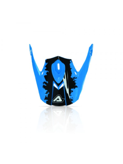 ACERBIS VISOR REPLACEMENT FOR X-PRO HELMET (BLUE/YELLOW * WHITE) AC 0016829.