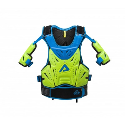 ACERBIS COSMO 2.0 CHEST PROTECTOR (FLO YELLOW/BLUE * BLACK/GREY) ONE SIZE AC 0017180.