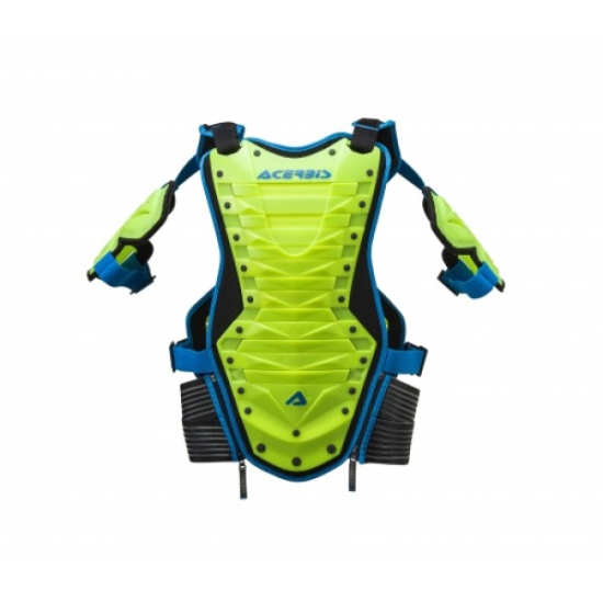 ACERBIS COSMO 2.0 CHEST PROTECTOR (FLO YELLOW/BLUE * BLACK/G #1