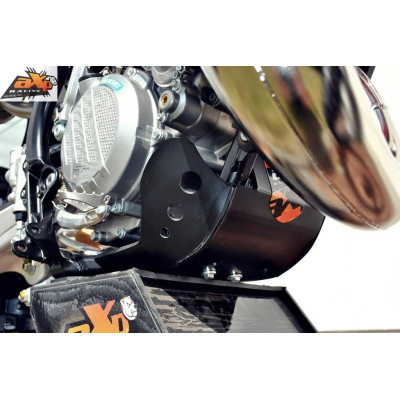 HDPE 6MM SKID PLATE BLACK KTM 125SX 2016 - 2019 AX1363