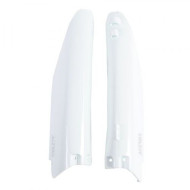 ACERBIS LOWER FORK COVERS RM125/250 04-06 + RMZ450 05-06 - WHITE AC 0011630.030