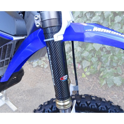 PRO-CARBON RACING Yamaha Upper Fork Protectors - YZ 65 All years