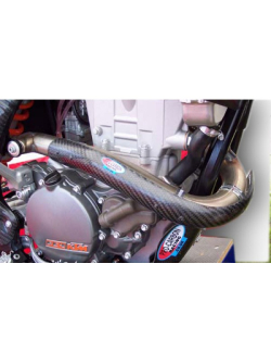 PRO-CARBON RACING KTM Exhaust Guard - Year 2007-13 - 250 EXC-F Standard Pipe