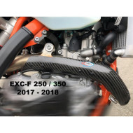 PRO-CARBON RACING KTM Exhaust Guard - Year 2017-19 - 250 EXC-F