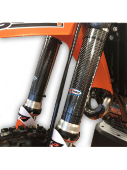 PRO-CARBON RACING KTM Upper Fork Protectors - 65 SX All years