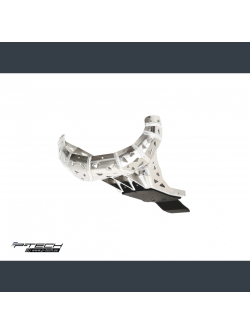 Skid plate - with exhaust guard - and plastic bottom -  KTM, Husky 19-20 ( PK016H )