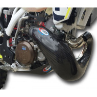 PRO-CARBON RACING Husqvarna Exhaust Guard - 2014-16 - TC 250 TE 250/300 for FMF Fatty
