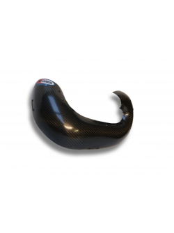 PRO-CARBON RACING Husqvarna Exhaust Guard - 2014-17 TE 200 for FMF Gnarly