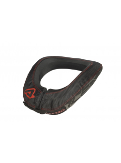 ACERBIS X-ROUND NECK PROTECTOR ADULT - BLACK/RED AC 0023930.323