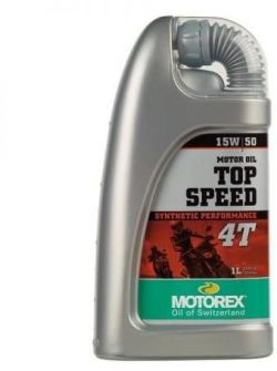MOTOREX TOP SPEED 4T 15W50 1L REX301347 ENGINE OIL GEAR OIL REX308096