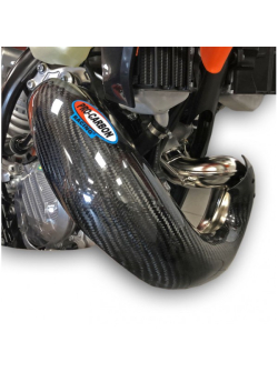 PRO-CARBON RACING KTM Exhaust Guard - Year 2020 - 150 EXC TPI - Standard Pipe
