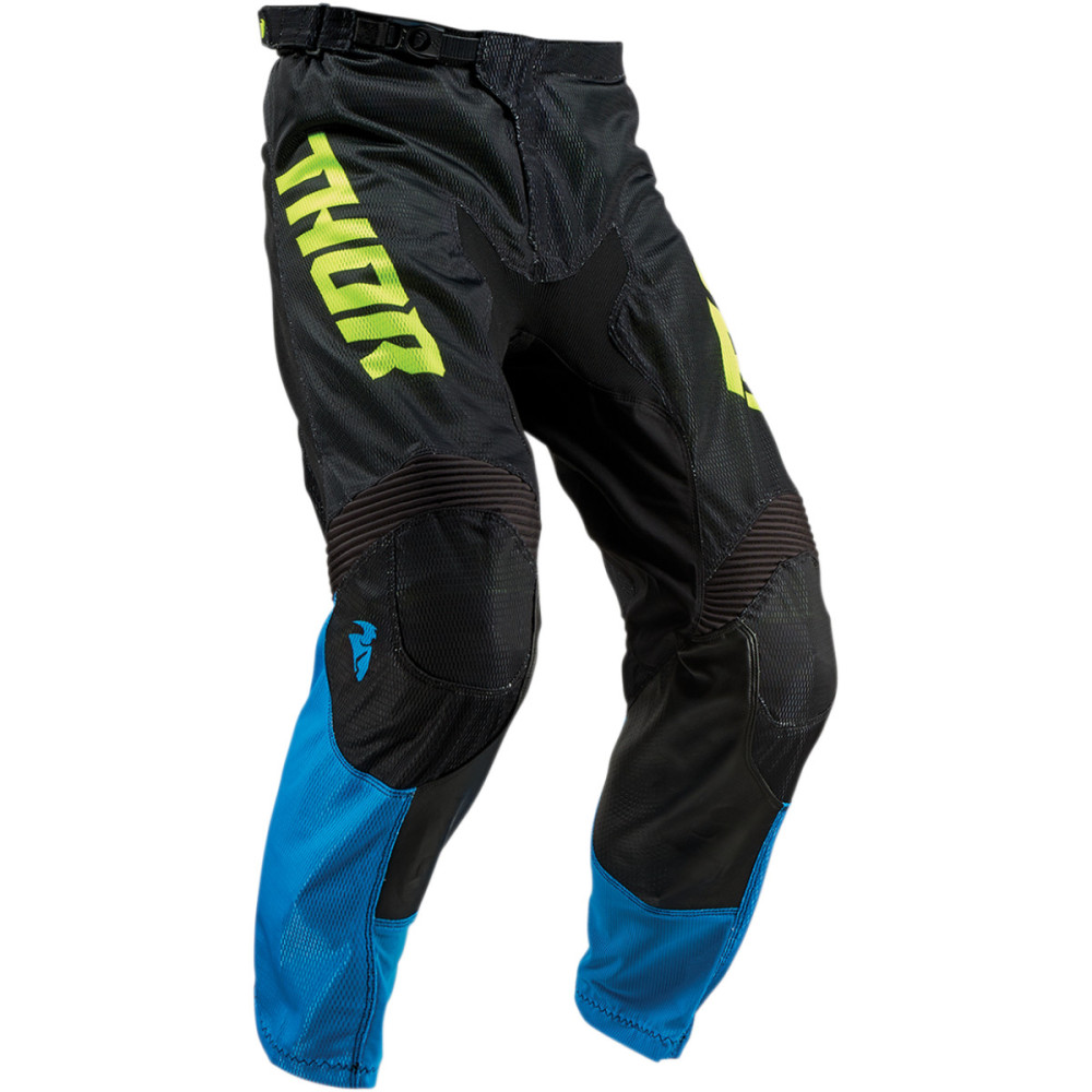 THOR YOUTH PULSE AIR ACID S9Y OFFROAD PANTS ELECTRIC BLUE/BLACK (18 ...