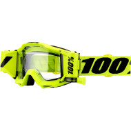 100% ACCURI FORECAST FLUO YELLOW SVS GOGGLE W/ CLEAR LENS 50220-104-02