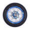 S3 FULL Wheels Stickers Kit for Trial / Enduro (BLUE * BLACK * FLUO YELLOW * WHITE * RED * ORANGE) DE-900/913