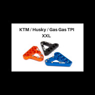 S3 Rear brake step plate XXL / "TPI" KTM / Husky / Gas Gas 2021 (BLACK * ORANGE * BLUE) BP-1376