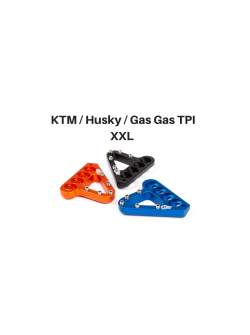 S3 Rear brake step plate XXL / "TPI" KTM / Husky / Gas Gas 2021 (BLACK * ORANGE * BLUE) BP-1376