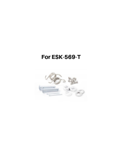 S3 Footpegs Spare Parts ESK-569-SPARE