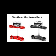S3 Yokes Aluminium Set Gas Gas/Montesa/Beta 39mm (BLACK * RED) HA-111
