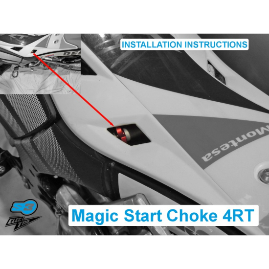 S3 Magic Start Choke Montesa Cota 4RT Trial MP-1280 #2
