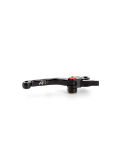 ART Foldable Brake Lever Black/Orange Screw by Unit 87000208 LCF-MXU-MX8281-O