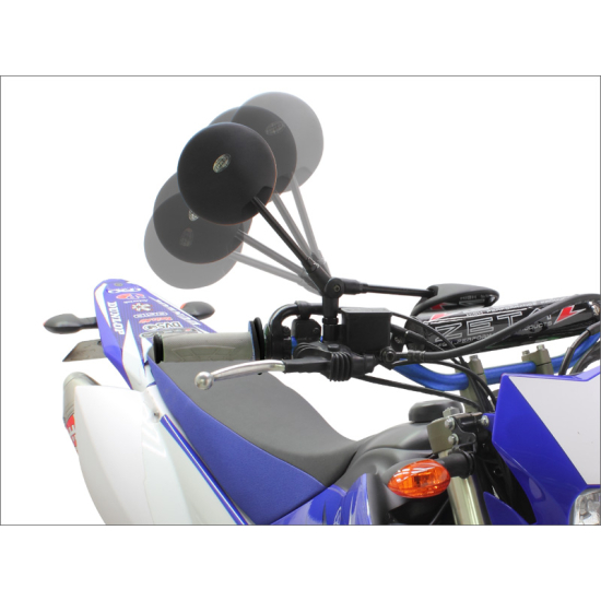 DRC #161 Off Road Mirror 10mm (Right * Left * Yamaha-R) Pack #2