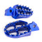 ZETA Aluminum FootPegs YZF250/450,YZ125/250 (Black * Blue) ZE93-162