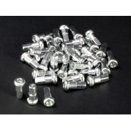 Z-Wheel Aluminum Nipple Q4 36pcs Silver W31-Q4368H 4547836182907