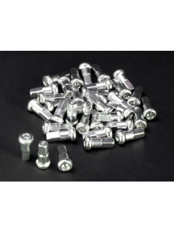 Z-Wheel Aluminum Nipple Q4 36pcs Silver W31-Q4368H 4547836182907