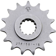 JT SPROCKETS JTF1581.15 FRONT REPLACEMENT SPROCKET 15 TEETH 520 PITCH NATURAL STEEL JTF1581.15