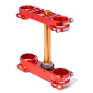 XTRIG Rocs Tech Triple Clamp Red 22,5mm offset 1061061 40803001 62400007