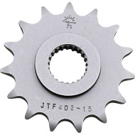 JT SPROCKETS JTF402.15 FRONT REPLACEMENT SPROCKET 15 TEETH 520 PITCH NATURAL STEEL JTF402.15