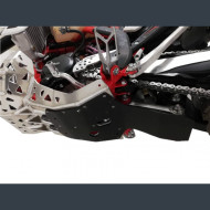 P-TECH Skid plate with exhaust pipe guard and plastic bottom for Beta RR 200 2020-2022 PK019B