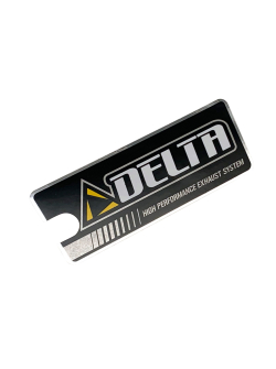 Delta Rep. Heat Resist. Sticker 105x40mm DL99-9822 4547836373862