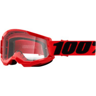 100% Strata 2 Goggles Red clear 50027-00004 ( 50421-101-03 )