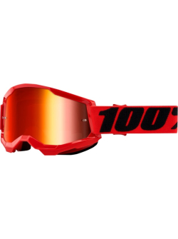 100% Strata 2 Goggles red - mirror 50028-00004