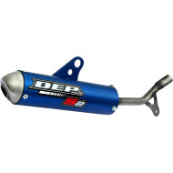 DEP Pipes KTM 2 STROKE KTM50 SX / HVA TC 50 16-ON MX Silencer (BLUE) – FS** 5060630144852 DEPT2510