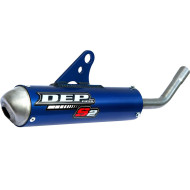 DEP Pipes KTM 2 STROKE KTM85 SX 04-17 / HVA TC 85 14-17 MX Silencer (BLUE) 5060630144999 DEPT2801