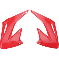 UFO Replacement Radiator Shrouds 02CR (Black * Red) HO03689