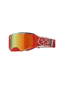 EKS LUCID GOGGLE RACE RED - RED MIRROR LENS 067-11055