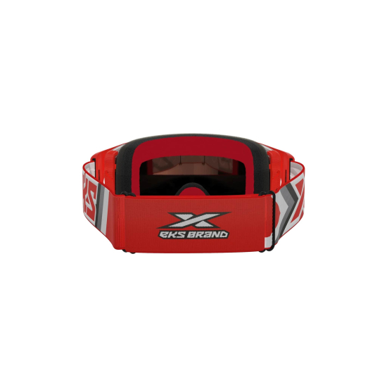 EKS LUCID GOGGLE RACE RED - RED MIRROR LENS 067-11055 #1