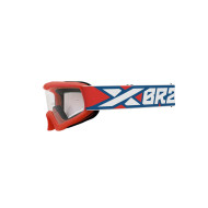 EKS XGROM CLEAR YOUTH GOGGLE RED, WHITE & BLUE 067-30305