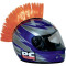 PC RACING Helmet Mohawk PCHM