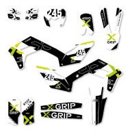 X-GRIP Graphic kit XG-Design #20, black/white SHERCO SE(F), 2017 - XG-2655