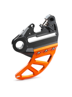 KTM Brake caliper support with brake disc guard 79613975044