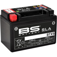BS BATTERY SLA Factory- Activated AGM Maintenance-Free Battery BS BTX9 SLA 300674