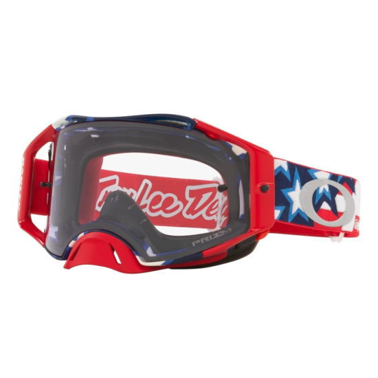 OAKLEY AIRBRAKE MX Goggle 0OO7046 Red banner 7046D0